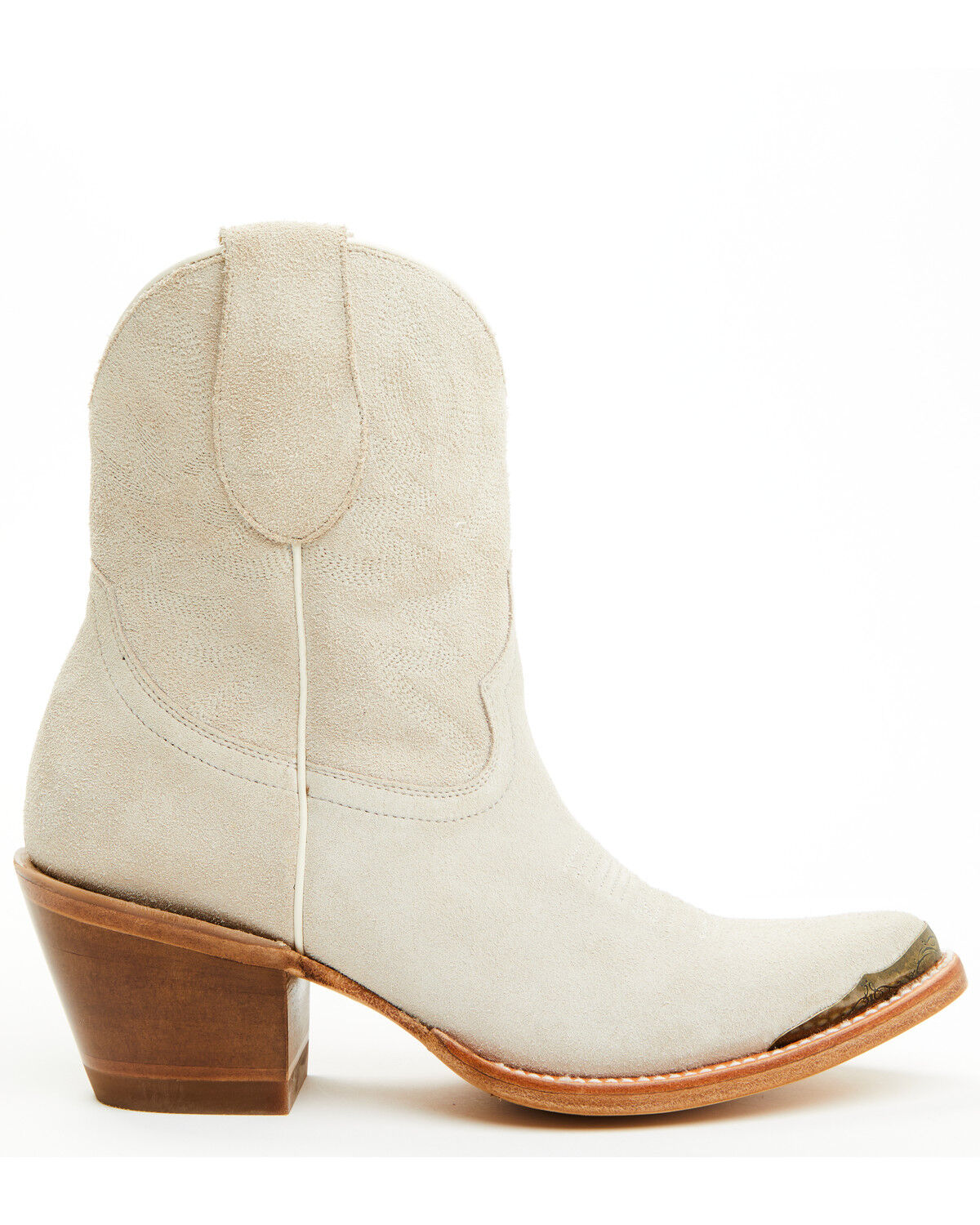 Image #2 - Idyllwind Women's Wheels Western Booties - Round Toe, Ivory, hi-res