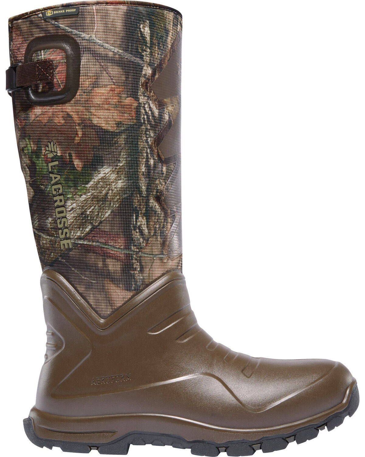 Image #1 - LaCrosse Men's Camo Aerohead Sport Snake Boots - Round Toe, , hi-res