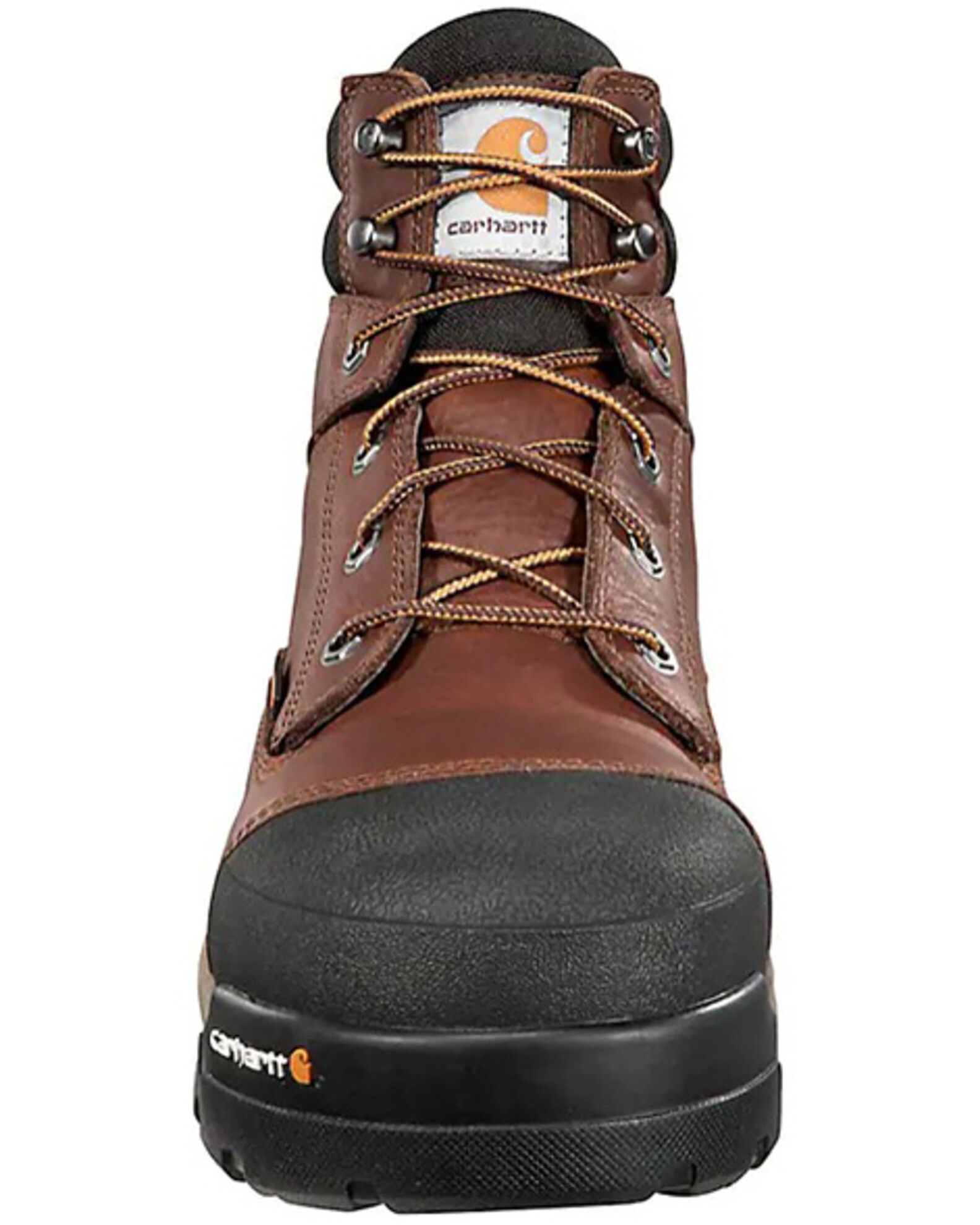 Image #2 - Carhartt Men's 6" Ground Force Waterproof Work Boots - Composite Toe, Brown, hi-res