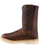Justin Men's Axe Electrical Hazard Light Duty Pull On Work Boots - Soft Toe, Tan, hi-res