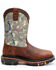 Image #3 - Cody James Men's Camo Decimator Western Work Boots - Soft Toe, Brown, hi-res