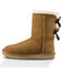 UGG Women's Chestnut Bailey Bow II Boots - Round Toe , Brown, hi-res