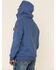 Wanakome Men's Black Cascade French Terry Hooded Sweatshirt , Navy, hi-res