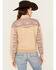Image #4 - Shyanne Women's Southwestern Print 1/2 Zip Pullover, Oatmeal, hi-res