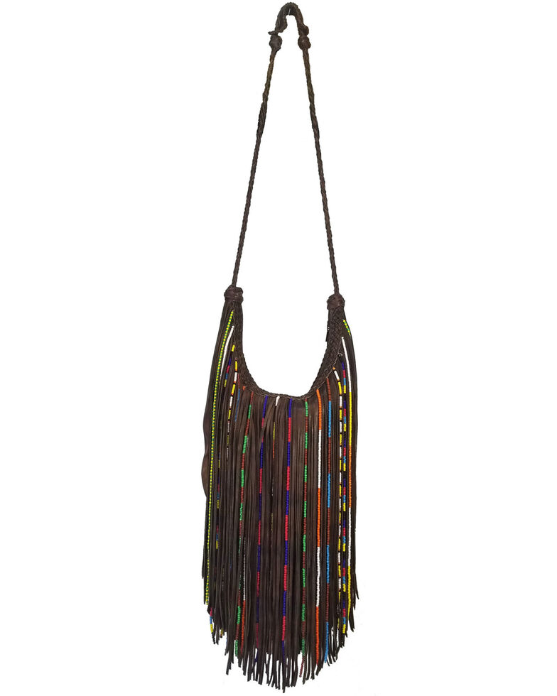Kobler Leather Women's Brown Gypsy Crossbody Bag, Dark Brown, hi-res