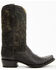 Image #2 - Corral Men's Exotic Python Western Boots - Square Toe, Black, hi-res