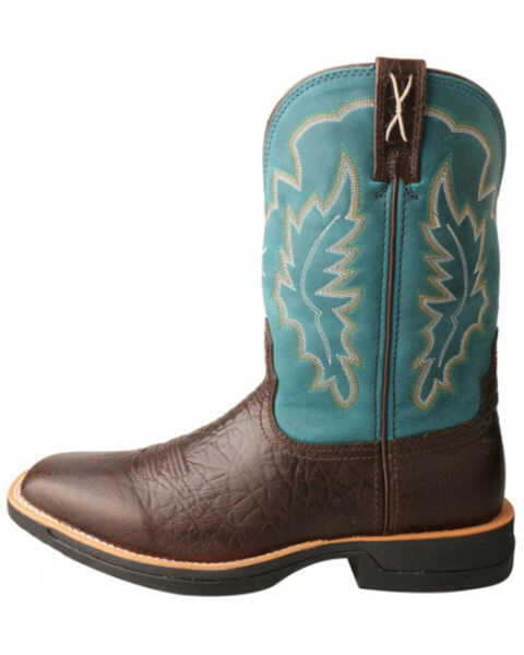 Image #3 - Twisted X Men's Tech X Performance Western Boot - Square Toe , Brown, hi-res