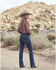 Image #1 - Wrangler X Lainey Wilson Women's Baskin Dark Wash High Rise Boot Hugger Bootcut Stretch Denim Jeans, Dark Wash, hi-res