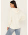 Image #4 - Cleo + Wolf Women's Graphic Henley Pullover, Cream, hi-res