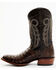 Image #3 - Cody James Men's Exotic Caiman Western Boots - Round Toe, Brown, hi-res