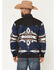 Image #4 - RANK 45® Men's Southwestern Print Insulated Bomber Jacket, Navy, hi-res