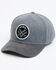 Image #1 - Hawx Men's Circle Patch Ball Cap, Black, hi-res