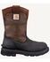 Image #2 - Carhartt Men's Ironwood 11" Work Boot - Alloy Toe, Dark Brown, hi-res