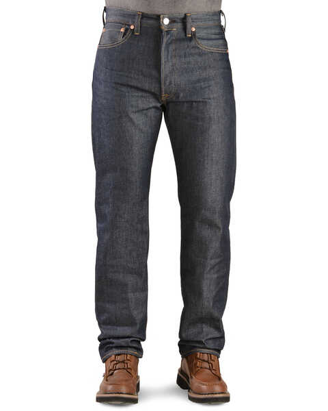 Levi's Men's 501 Original Shrink-to-Fit Regular Straight Leg Jeans -  Country Outfitter