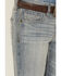 Image #2 - Cody James Boys' Medium Wash Buckskin Slim Bootcut Stretch Denim Jeans, Medium Wash, hi-res