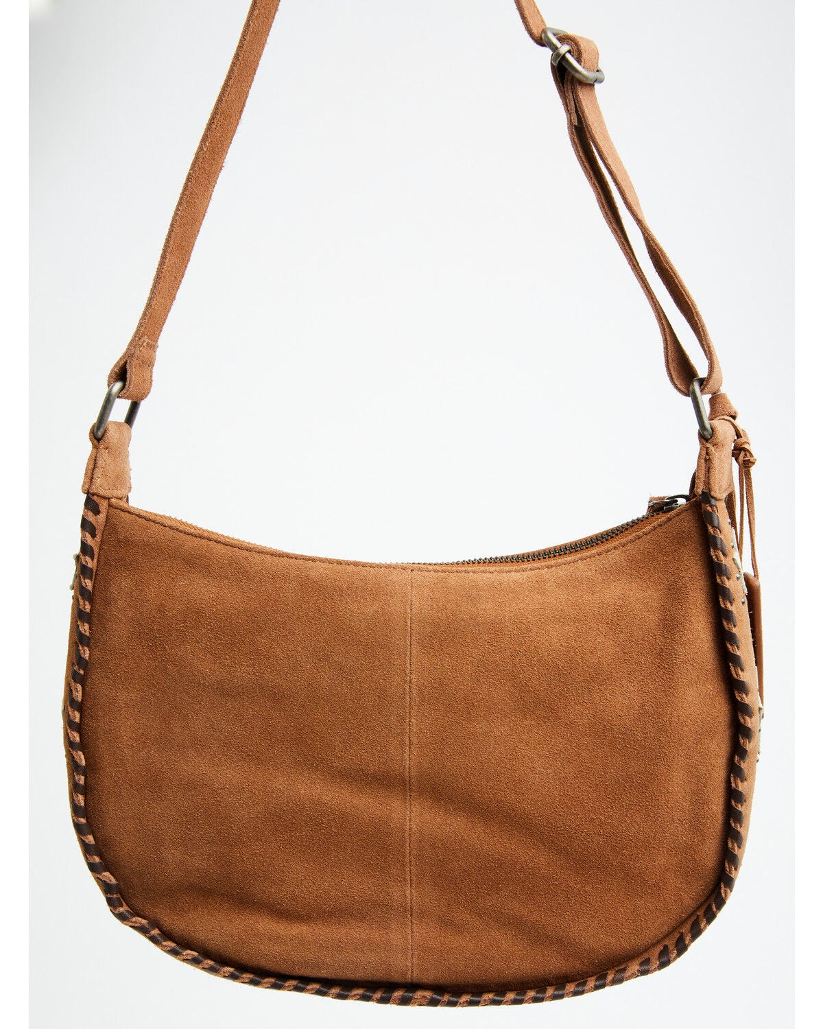 Image #4 - Idyllwind Women's Sabre Star Suede Shoulder Bag, Brown, hi-res