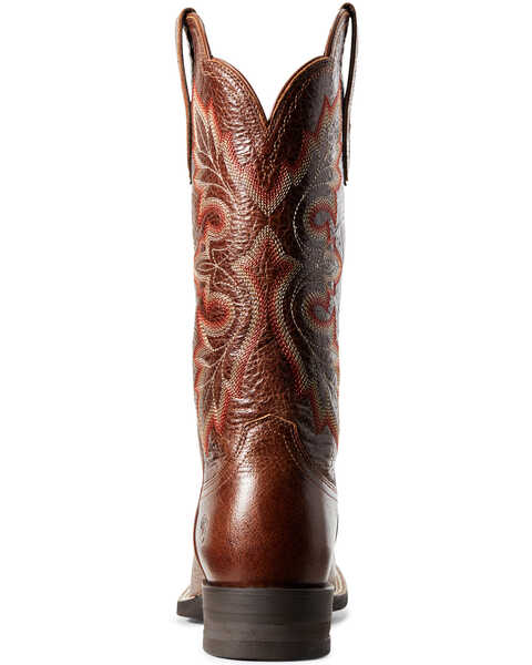 Image #3 - Ariat Women's Breakout Rustic Western Performance Boots - Broad Square Toe, Brown, hi-res
