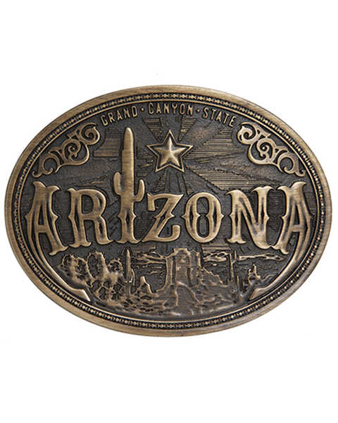 Image #1 - Cody James Men's Arizona American Heritage Buckle, Bronze, hi-res