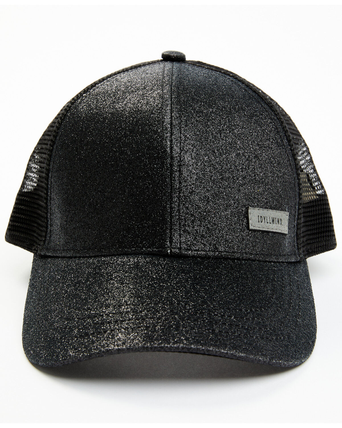 Image #1 - Idyllwind Women's Glitter Baseball Hat, Black, hi-res