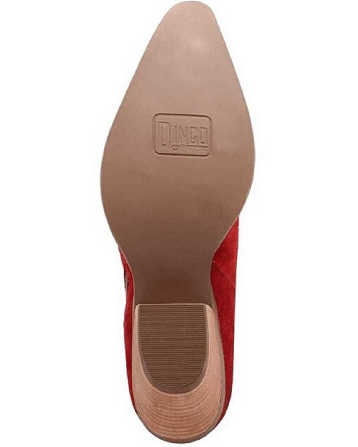 Image #7 - Dingo Women's Little Star Suede Western Booties - Snip Toe, , hi-res