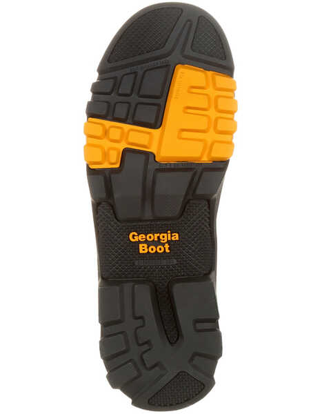 Georgia Boot Men's Amplitude Waterproof Work Boots - Round Toe, Black, hi-res