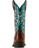 Image #4 - Ariat Women's Round Up Holly Performance Western Boots - Broad Square Toe, Brown, hi-res