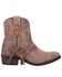 Laredo Women's Kyra Fashion Booties - Round Toe, Tan, hi-res