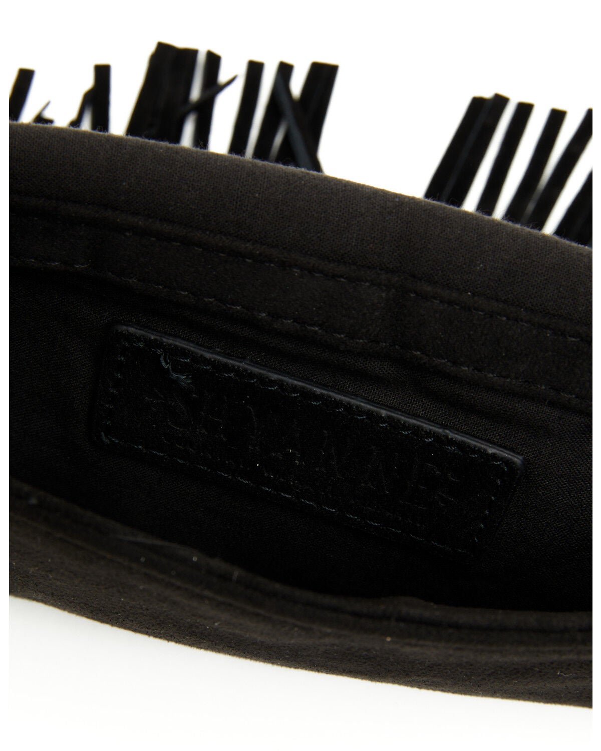 Image #4 - Shyanne Women's Henley Faux Suede Mini Crossbody Bag, Black, hi-res