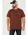 Image #1 - Brothers and Sons Men's Badlands Treeline Graphic T-Shirt, Red, hi-res