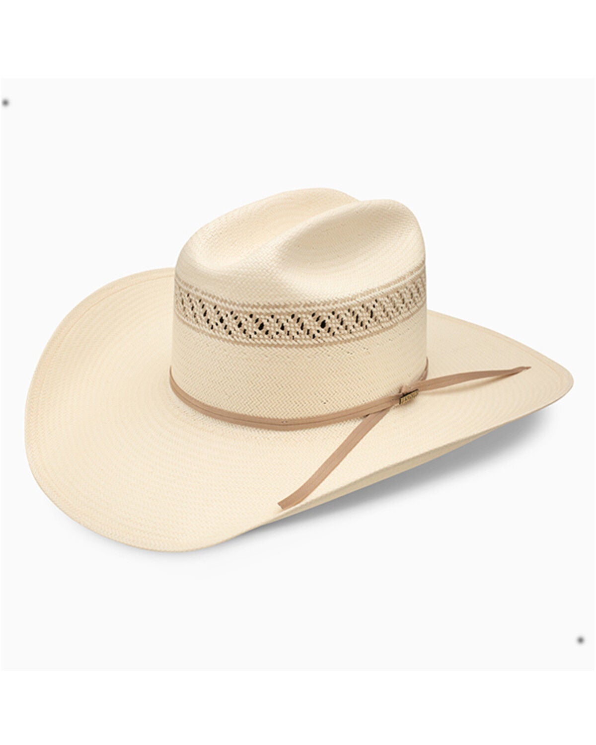 Resistol Wildfire 20X Straw Cowboy Hat, Natural, hi-res