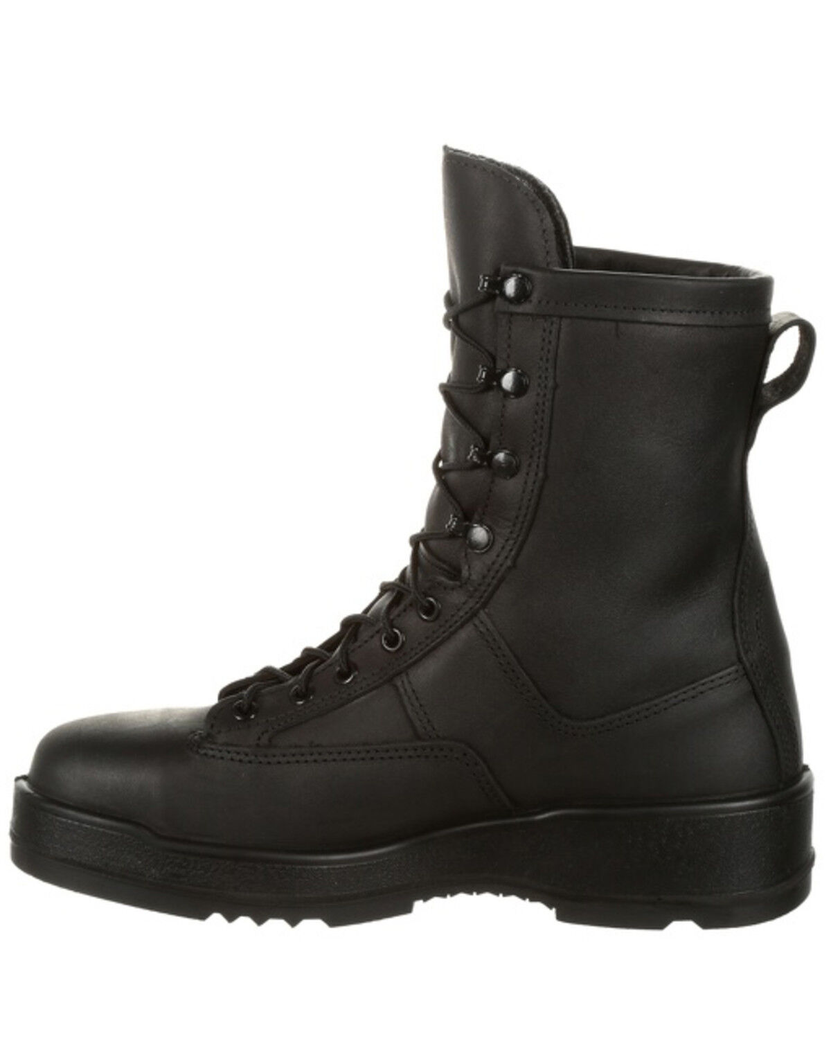 Image #2 - Rocky Men's Entry Level Hot Weather Military Boots - Steel Toe, Black, hi-res