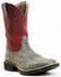 Image #1 - Twisted X Men's Tech X Performance Western Boot - Broad Square Toe , Red, hi-res
