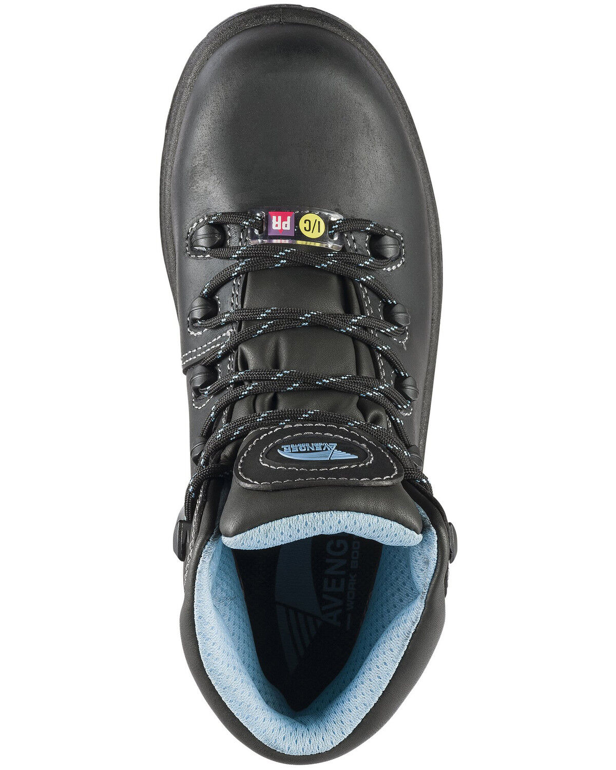 Image #6 - Avenger Women's Framer Waterproof Work Boots - Composite Toe, Black, hi-res