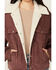 Image #3 - Levi's Women's 90's Corduroy Sherpa Lined Trucker Jacket, Mauve, hi-res