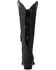 Image #5 - Lane Women's Olivia Jane Knee High Corset Western Boots - Snip Toe, Black, hi-res