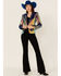 Image #2 - Any Old Iron Women's Oil Slick Sequin Blazer Jacket, Multi, hi-res