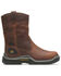 Image #2 - Wolverine Men's Raider Durashocks Waterproof Western Work Boots - Composite Toe, Brown, hi-res