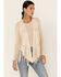 Image #1 - Vocal Women's Faux Suede Fringe Vest, , hi-res