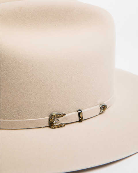 Image #6 - Justin Men's Newman 15X Felt Western Fashion Hat , Buck, hi-res