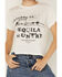 Image #3 - The Laundry Room Women's Tequila Country Short Sleeve Graphic T-Shirt, White, hi-res