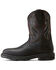 Image #2 - Ariat Men's Sierra Shock Shield Work Boots - Steel Toe , Black, hi-res