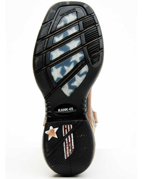 Image #7 - RANK 45® Women's Xero Gravity Lite Western Performance Boots - Broad Square Toe, Multi, hi-res