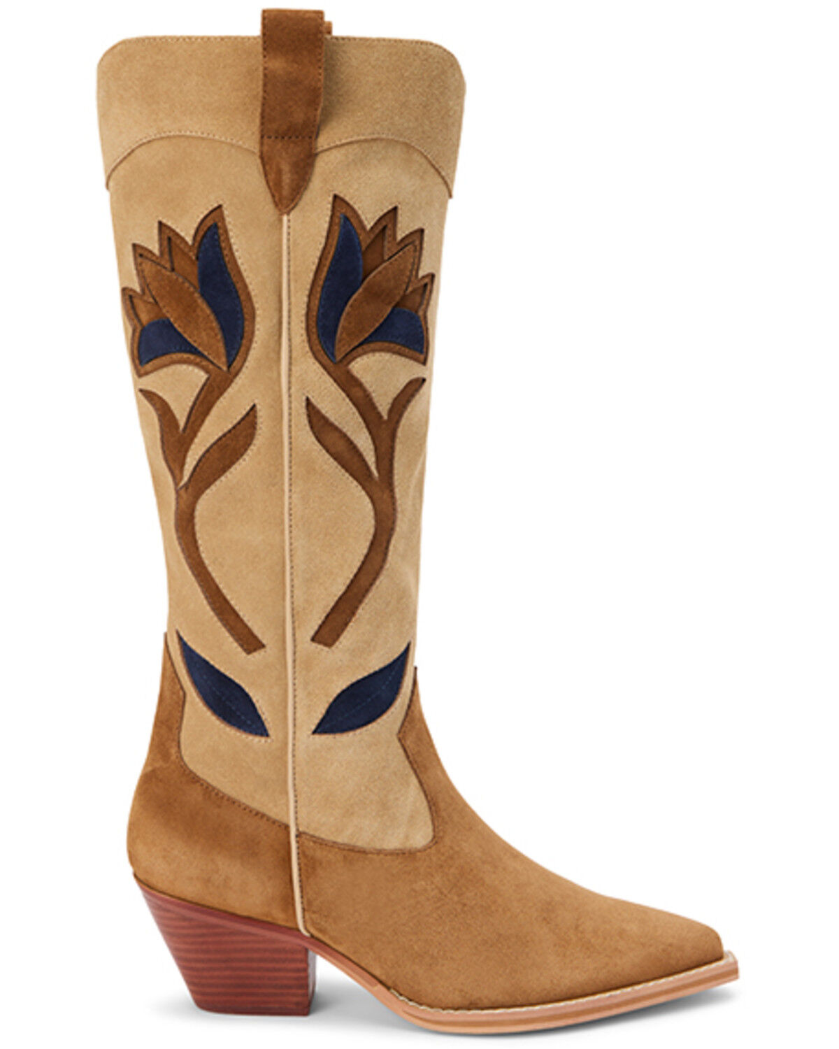 Image #2 - Matisse Women's Cool Hand Tall Western Boots - Snip Toe, Natural, hi-res