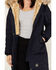 Image #3 - Alpha Industries Women's Elyse Gen II Hooded Parka, Navy, hi-res