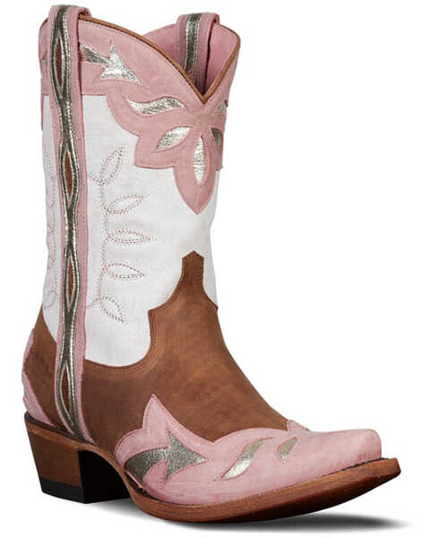 Lane Women's Dime Store Western Boots - Snip Toe, Blush, hi-res