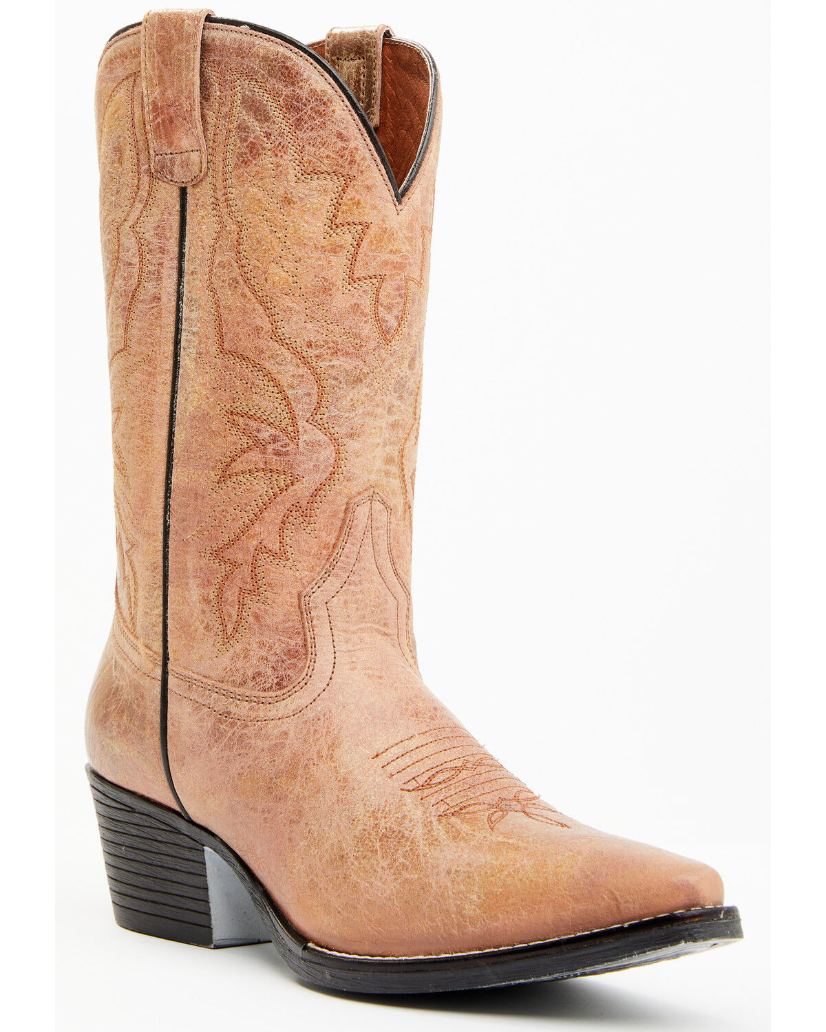 Image #1 - Laredo Women's Brandie Western Boots - Snip Toe, Cognac, hi-res