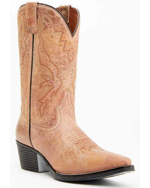 Image #1 - Laredo Women's Brandie Western Boots - Snip Toe, Cognac, hi-res