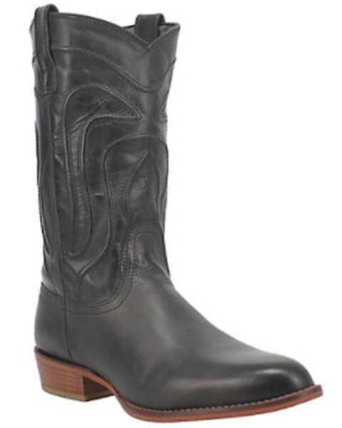 Image #1 - Dingo Men's Montana Western Boots - Round Toe, Black, hi-res