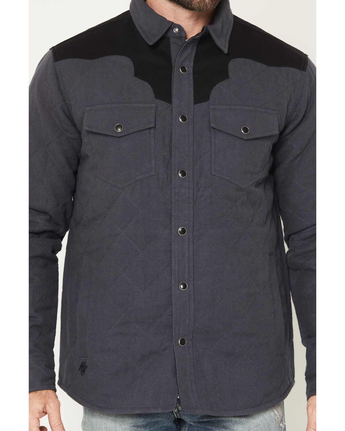 Image #3 - Moonshine Spirit&reg; Men's Jackson Hole Lightweight Quilted Shirt Jacket, Charcoal, hi-res