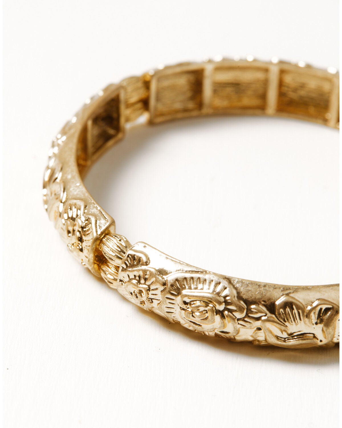 Image #4 - Shyanne Women's Rosewood Paisley Bracelet Set - 4 Piece, Gold, hi-res